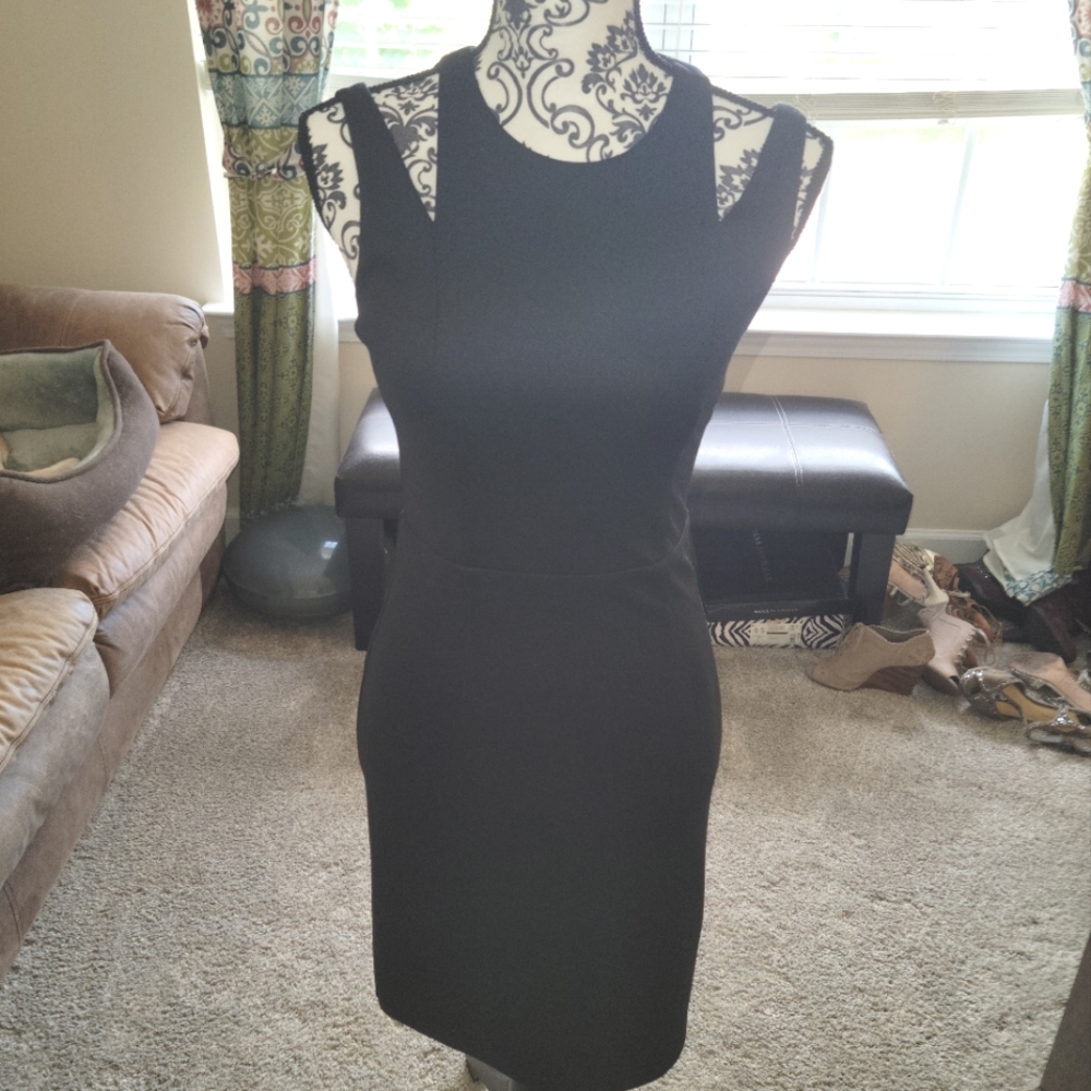MM Couture Black Evening Dress